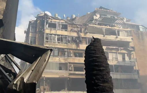 Thumbnail preview image for the video titled: In this Beirut neighborhood, civilian deaths from Israeli strikes keep rising. People are terrified