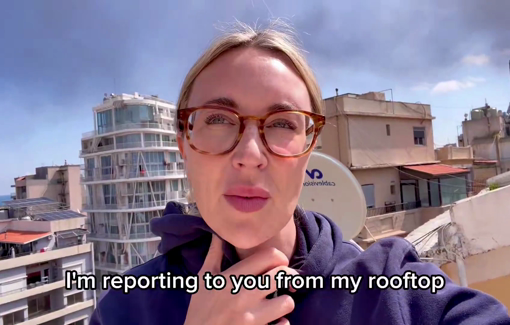 Thumbnail preview image for the video titled: Israeli strikes pummel various neighborhoods in Beirut, Bekaa and Jnoub simultaneously.