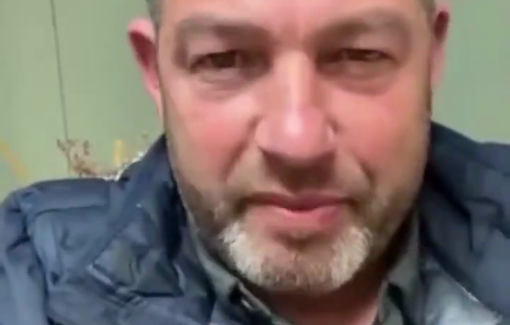 Thumbnail preview image for the video titled: Army general Ofer Winter states he won't travel to Italy, following a complaint in Italy made by the HRF