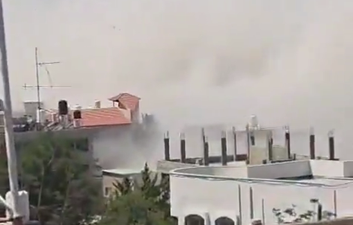 Thumbnail preview image for the video titled: Israeli soldiers blew up a building in Tulkarm pretending it was used by a "terrorist"