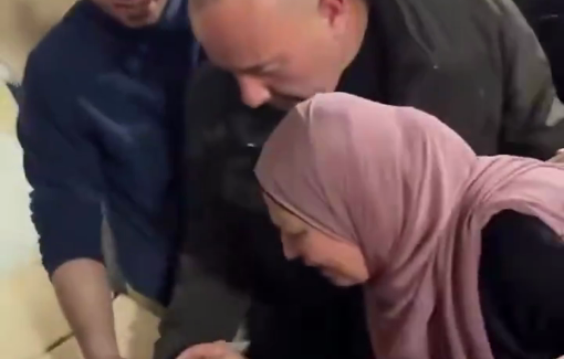 Thumbnail preview image for the video titled: Mother of Ali Majid Hamadneh: "Why do you break my heart over you, my darling, my son?"