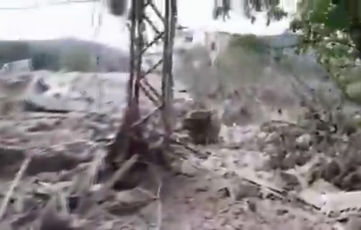 Thumbnail preview image for the video titled: Massacre in Qana, where Israel killed five people (three women) and wounded 25 more