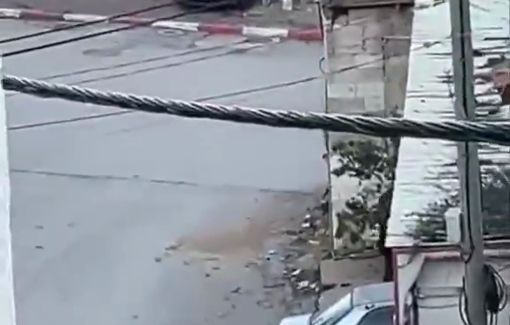 Thumbnail preview image for the video titled: Israeli settlers raided al-Lubban al-Sharqiya village south of Nablus and fired live ammunition heavily