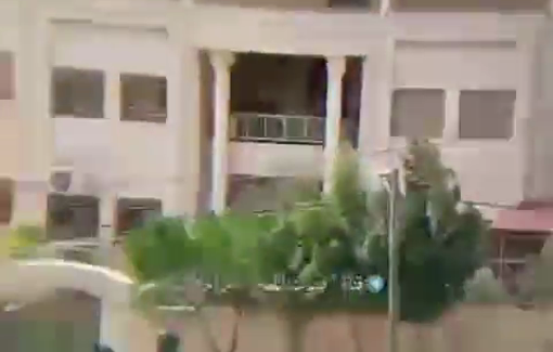 Thumbnail preview image for the video titled: Israeli forces fired tear gas heavily toward al-Mughayyir Boys’ School, resulting in cases of suffocation