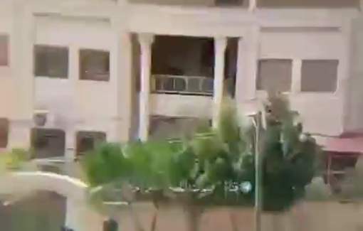 Thumbnail preview image for the video titled: Israeli Border Police raided the village of al-Mughayyir, protecting settlers from Givat Or Nachman who were stealing Palestinian sheep