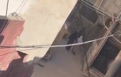 Thumbnail preview image for the video titled: Jenin POV IDF : Palestinians flee