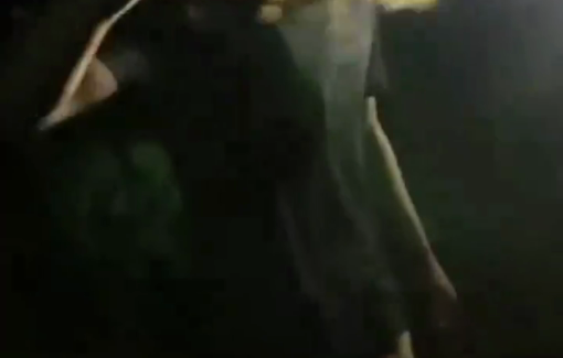 Thumbnail preview image for the video titled: Jewish settlers invading a Palestinian property during the night in Al-Farsiyah, Jordan Valley