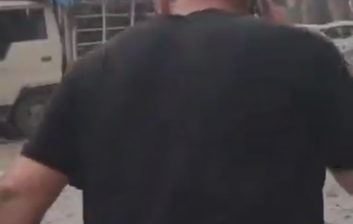 Thumbnail preview image for the video titled: Israeli airstrike once again bombed residential areas in Beirut’s Dahieh